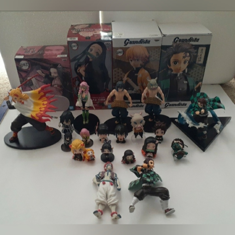 Demon Slayer Figurine Lot